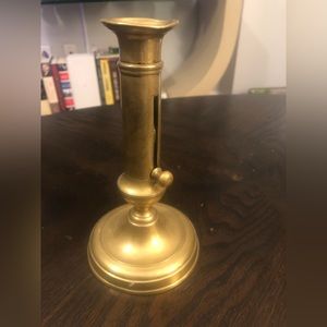 Vintage Brass Candlestick
